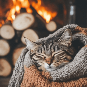 Keeping Your Cat Indoors This Winter? Advice from Rowan Vets